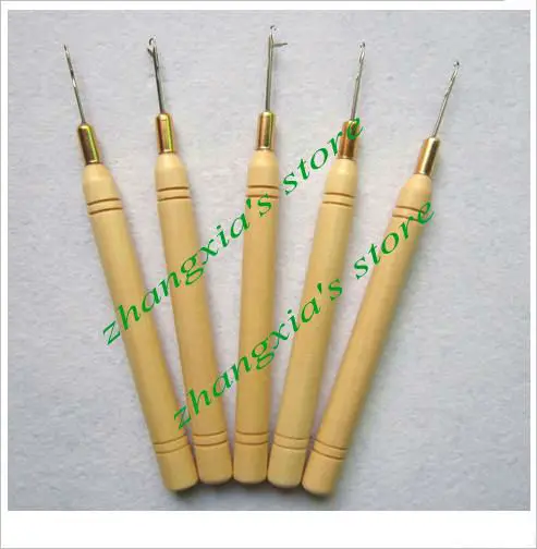 

Wooden Handle Pulling Needle/Micro Rings/Loop Needle Hair Extensions,Hair Extension Tools,12pcs/lot,Free Shipping LZH0082