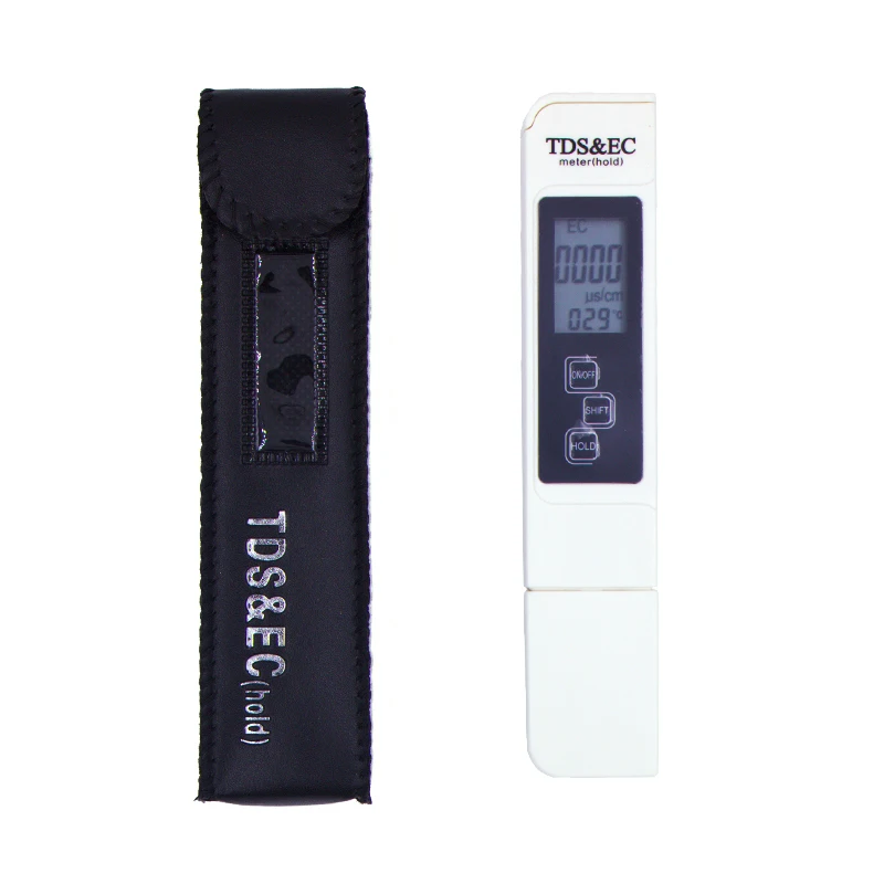 

TDS EC Tester Digital Water Quality Purity Temperature Pocket Meter Aquarium Pool LCD Pen Monitor 40% off