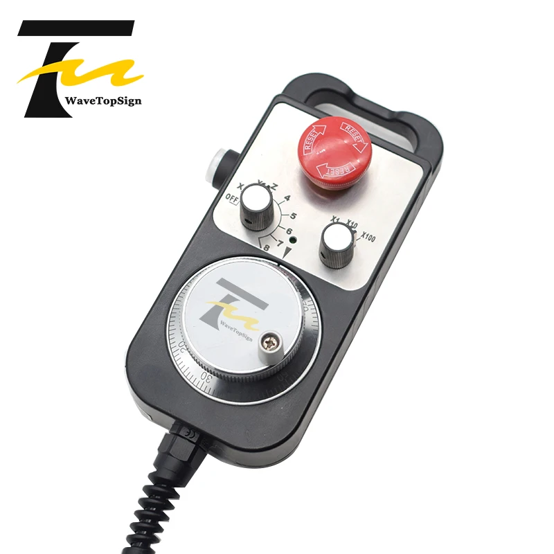 Cnc handwheel Lathe milling hand wheel Mpg manual control CNC Pulse Generator 4/6 Axis MPG Pendant Handwheel 5V manual pulse generator