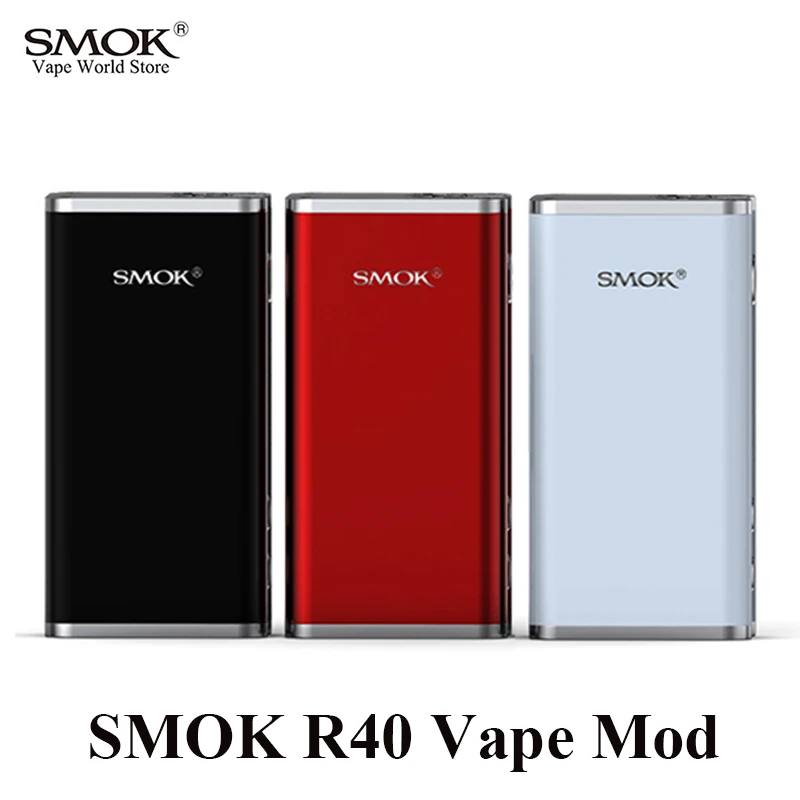

SMOK Vape Box Mod Electronic Cigarette R40 TC 510 Thread Mod Vaporizer E Cigarette Vape Mod VS SMOK Stick V8 Pico S221