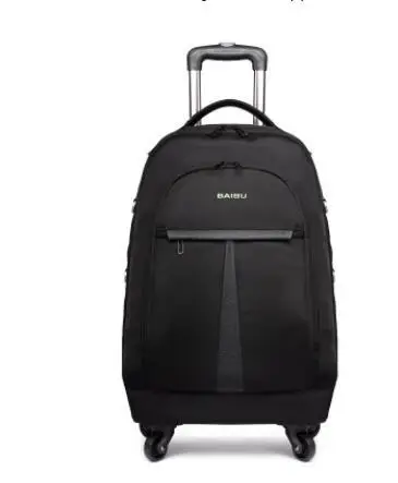 

Men Cabin Luggage Bag With Wheels Rolling Trolley Bags Business Travel Bag Wheeled Backpack For Men Carry On Luggage Suitcase