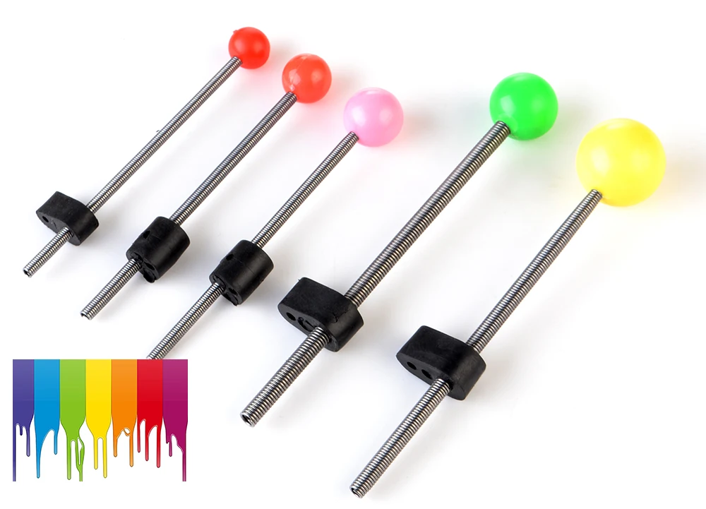 Vara de Pesca ao ar Peixe Inverno Gelo Superior 20 Unidades - Pacote Colorido 75mm-160mm Skid Portátil Livre Rei no 4 Peixe rei inverno vara de pesca no