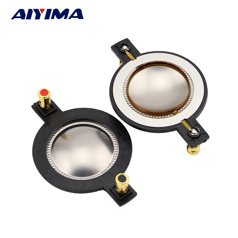 Aiyima 2PC 44.4mm Treble Voice Coil Titanium Film Tweeter Voice Coil
