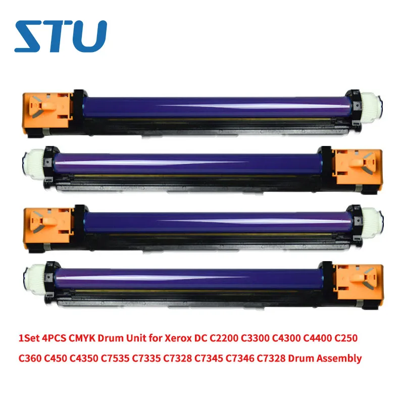 1 набор 4 шт CMYK барабанный блок для Xerox DC C2200 C3300 C4300 C4400 C250 C360 C450 C4350 C7535 C7335 C7328 C7345 C7346 |