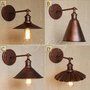 

RH Retro Vintage Rustic Lampe Vintage Wall Light Fixtures Home Lighting Edison Loft Style Industrial Wall Lamp Sconces Wandlamp