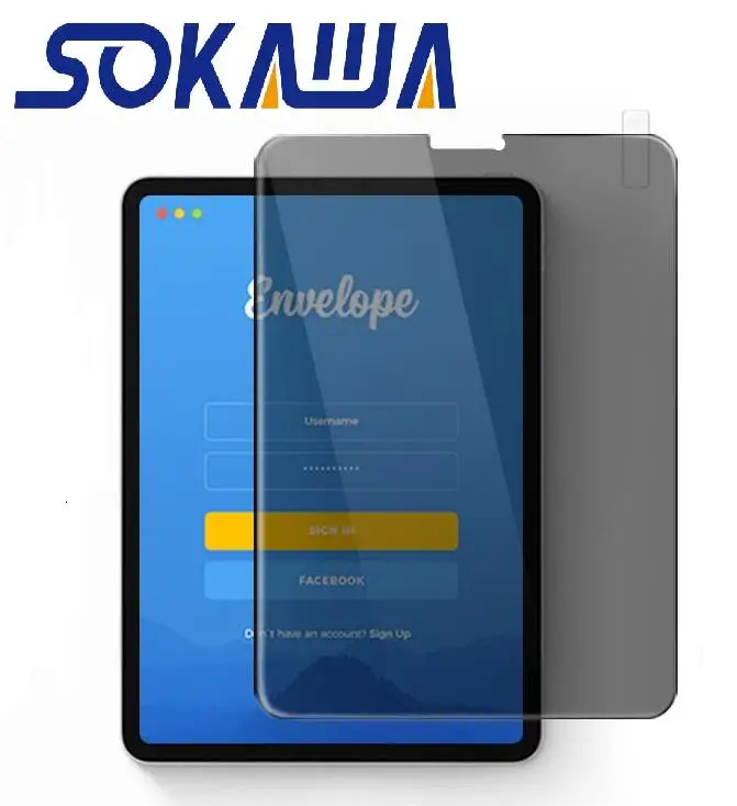 Anti-Spy For Apple iPad Pro 12.9 2018 Tempered Glass 11 Privacy Front Film Screen Protector | Компьютеры и офис