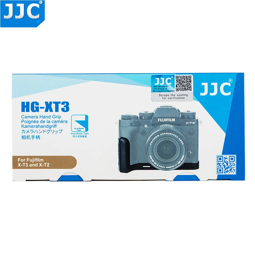 JJC камера ручной держатель кронштейн для Fujifilm X T3 T2 XT3 XT2 Замена MHG Arca Швейцарский