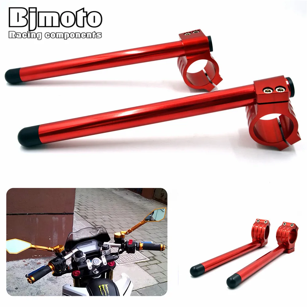 

COHB-041 CNC Motorcycle Handlebar Clip on Fork handle bars Clip-on for Yamaha YZF R3 2015-2017 YZF R25 2013-2017 YZF-R3 ABS MT03