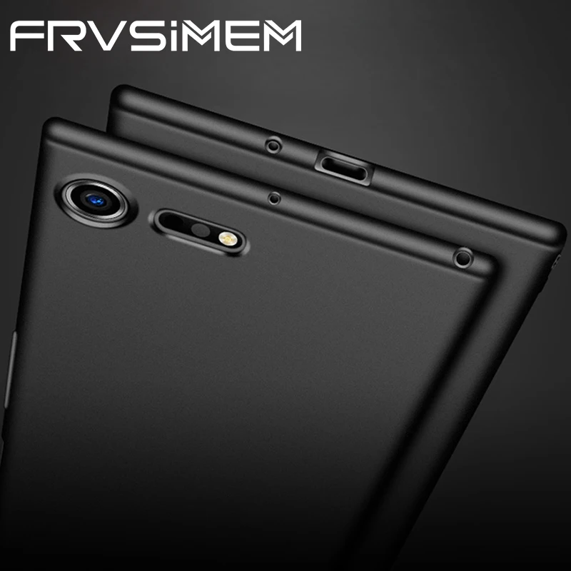 

FRVSIMEM Full Back Cover PC Cases For Sony XZ Premium X Performance XA2 XA1 XA L2 Ultra XZ XZS Z5 Compact Hard Plastic Case
