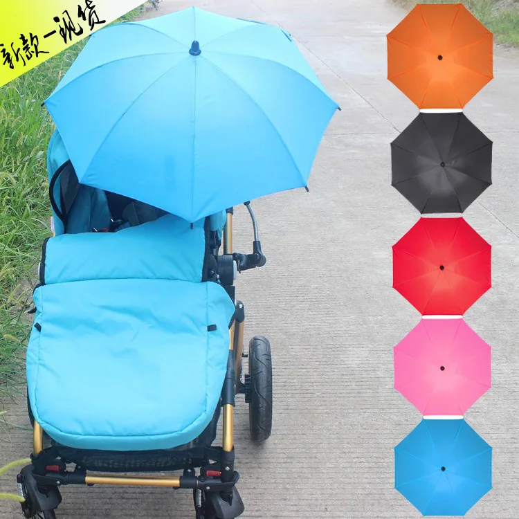 stroller umbrella clamp