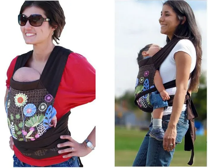 

2013 100% Cotton Brand Name Designer Front & Back Newborn Baby Carrier Infant Comfort Backpack Sling Free Shipping
