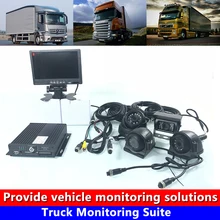 Бетоносмеситель/коммерческий автомобиль/полуприцеп грузовик мониторинга люкс SD карты HD 960 P хост завод прямых продаж