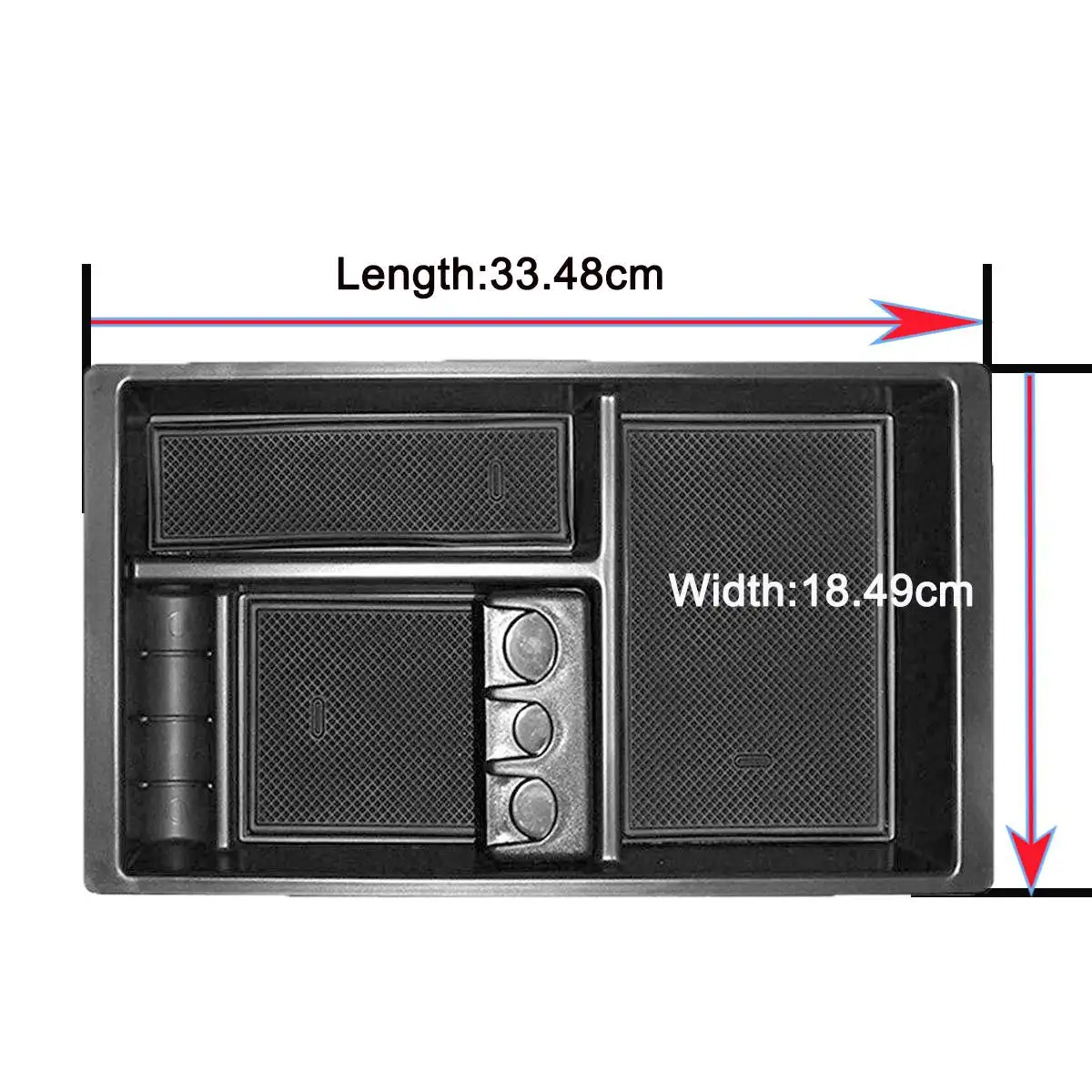 Центральной консоли Организатор лоток для Ford Super Duty F250 F350 2011- салонные аксессуары