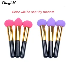 Randomly Colors 3pcs Face Make Up Sponge Blender for Powder Foundation Cosmetic Blending Sponge Puff Beauty Egg MAT12S-S2122