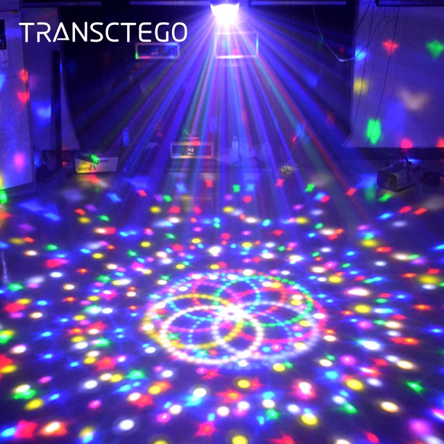 9 Colors DMX 512 Led Disco Light Laser lumiere Wireless RGB Party Lights For  Kids Parties DJ Sound Activated Disco Ball Lamp - AliExpress