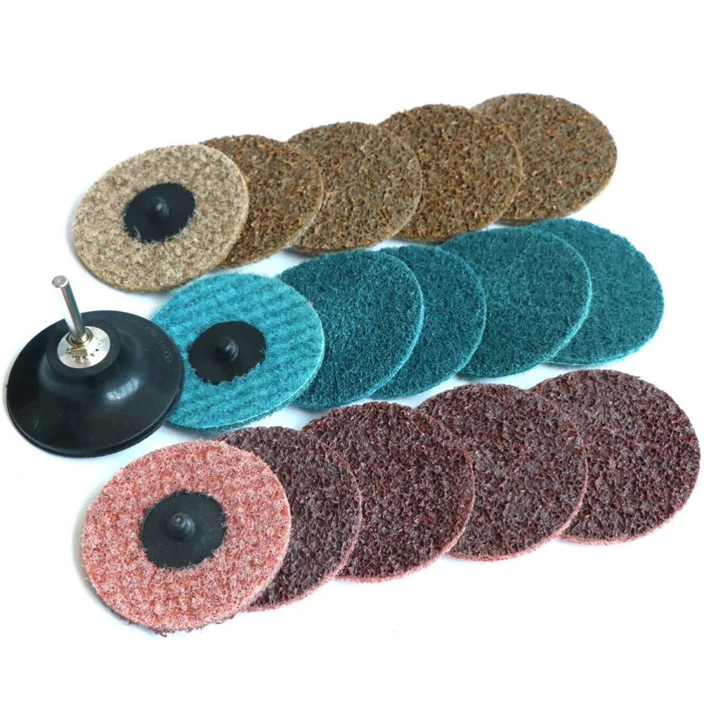 50Pcs 2 inch 120 Grit Roloc Sanding Discs Roll Lock R Type Pad For Drill 25 50Pcs 2 inch 120 Grit Roloc Sanding Discs Roll Lock R Type Pad For Drill 25