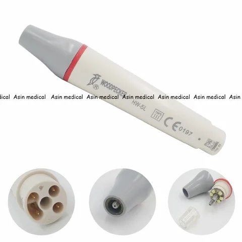 Destacável do Scaler da Fibra Ótica para o Woodpecker Conduziu o Punho Scaler Original Uds Hw-5l