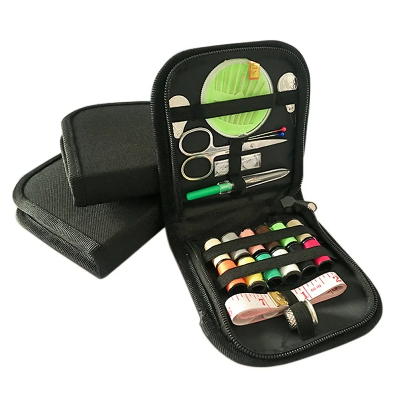 

1 Set Portable Mini Travel Household Sewing Box Set Sewing Kit Storage Bags Sundries Organizer Home Tools