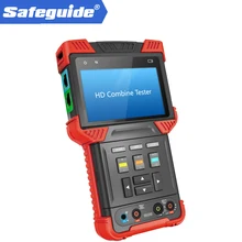 4 дюймовый тестер системы скрытого видеонаблюдения с поддержкой H.265/H.264 ip-камеры; TVI, AHD, CVI 3,0 камеры; ONVIF тест: IP конфигурация, IPC тест