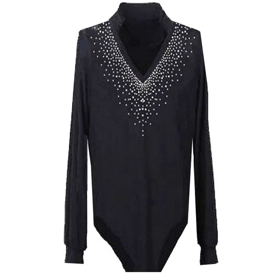 

2019 New Sexy Boys/Men Latin Dance Tops Ballroom Dance Tops Competition Tops Roupas Fitness Femininas Top Ropa De Baile