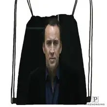 Custom Nicolas_Cage Drawstring Backpack Bag Cute Daypack Kids Satchel (Black Back) 31x40cm#180611-01-33