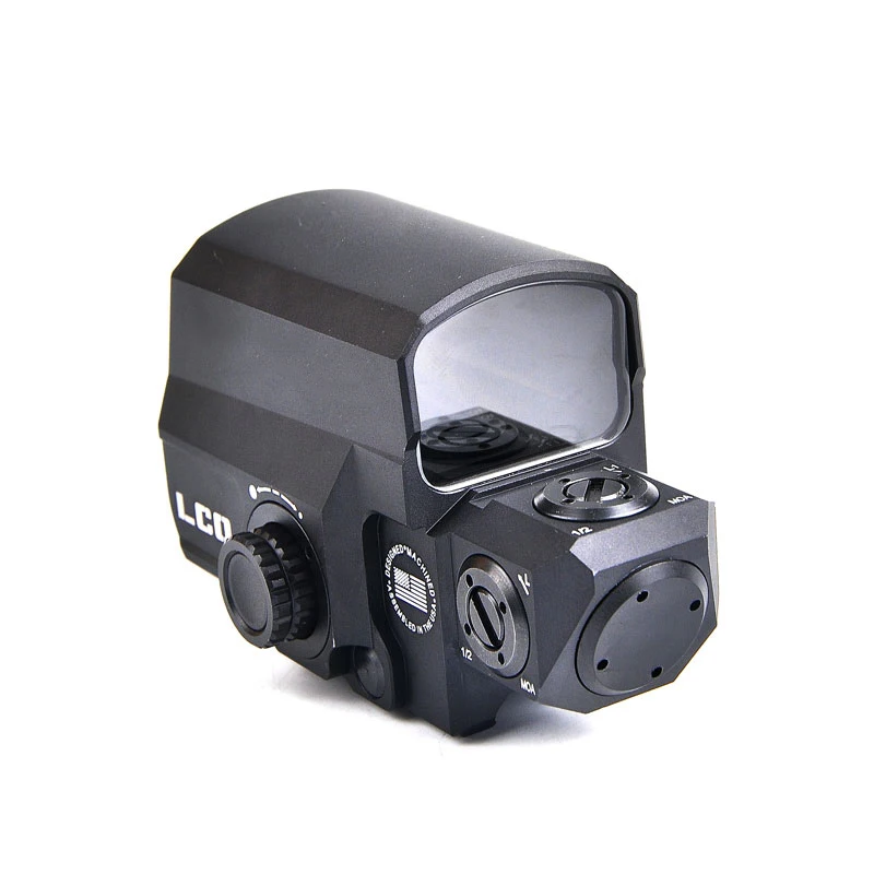 

LCO Holographic Sight Tactical Red Dot Sight Scope Hunting Scopes Reflex Sight With 20mm Rail Mount