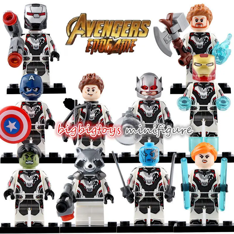 

10pcs Building Blocks toys Marvel Avengers Endgame Space Suit WM6054