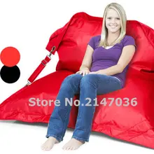 Наружный бобовый мешок с ремнями с обеих сторон, водонепроницаемый beanbag мебельное сиденье, грязеотталкивающий шезлонг
