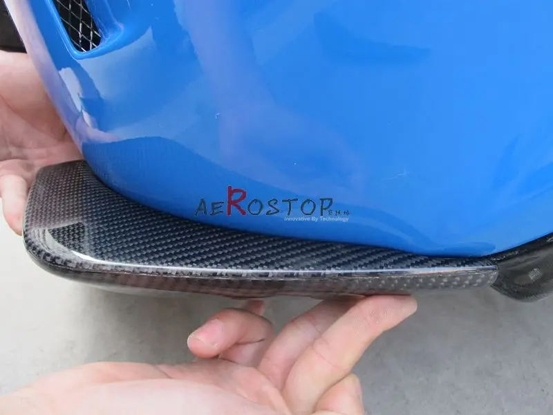 

SCIROCCO R ARS REAR BUMPER EXTENSIONS CARBON FIBER