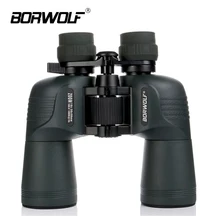 Borwolf 10-30X50 бинокль телескоп HD светильник ночного видения Bak4 призма профессиональный зум мощный для охоты наблюдения за птицами