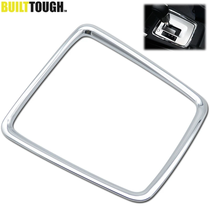 

For Subaru Forester SJ 2014 2015 2016 2017 2018 Chrome Gearshift Shift Gear Panel Frame Cover Trim Car Styling Accessory Sticker