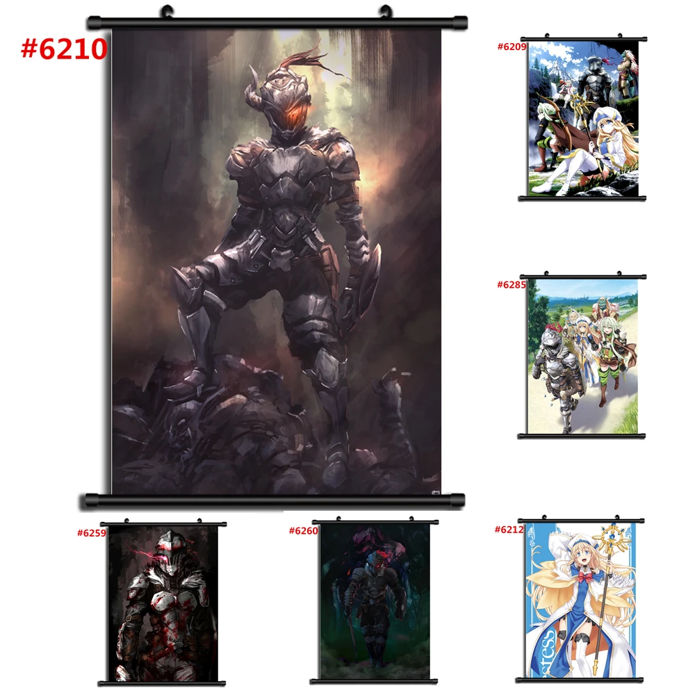 Goblin Slayer Аниме Манга настенный плакат прокрутка украшения дома настенное
