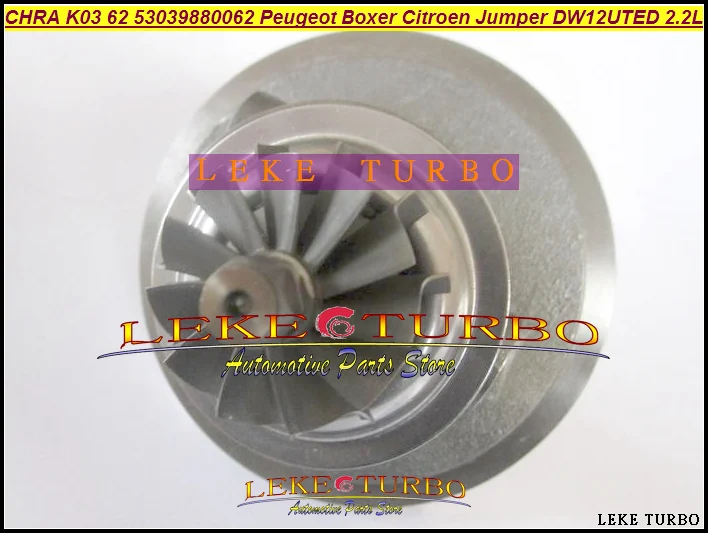 Turbo Cartridge CHRA Core K03 62 53039880062 0375H3 0375H4 For Peugeot Boxer II (5)