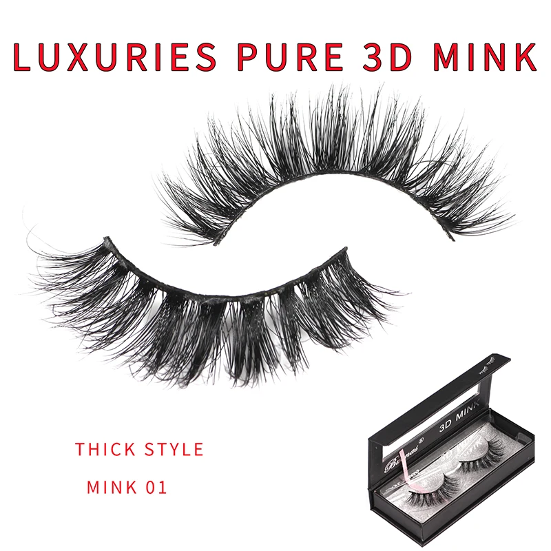 

Buenas 3D lashes 3d pure minkfur eyelashes full strip eyelash crisscross mink hair false eyelashes soft eyelash extensions