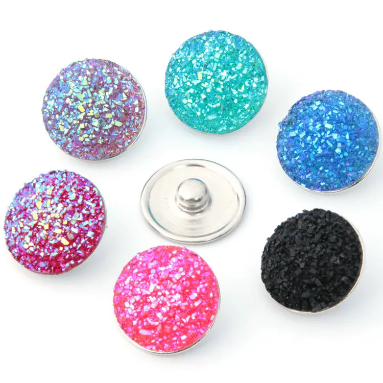 

New resin Snap Jewelry 18mm Snap Buttons DIY Buttons For Women TZ5018