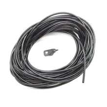 Tuyau d'arrosage de jardin tuyau d'irrigation | Tuyau de 3 / 5mm utilisé dans l'irrigation goutte à goutte, utilisé pour goutte à goutte flèche, perforateur de trous cadeau de 10m 20m et 40m