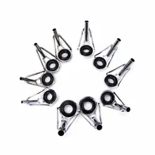 Новое поступление 80 шт./лот Удочка кольца для ремонта Набор DIY 10 размеров нержавеющая сталь и керамическая направляющая для удочки