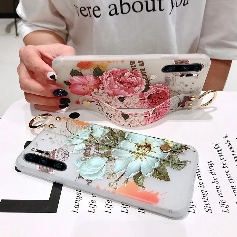 SoCouple для Huawei P30 P20 Lite Pro Mate 20 10 30 Honor Nova 3i 5i pro мягкие силиконовые чехлы с ремешком на