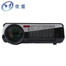 YT-LDE86+ HD LED Projector Game Movie Video HDMI USB VGA cvbs Home Theater 3D LED Projetor 2800Lumens 720p1080P