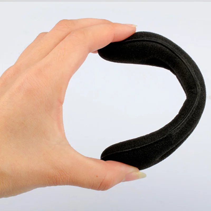 17 см черная губка для волос диск для фрикадельки головы