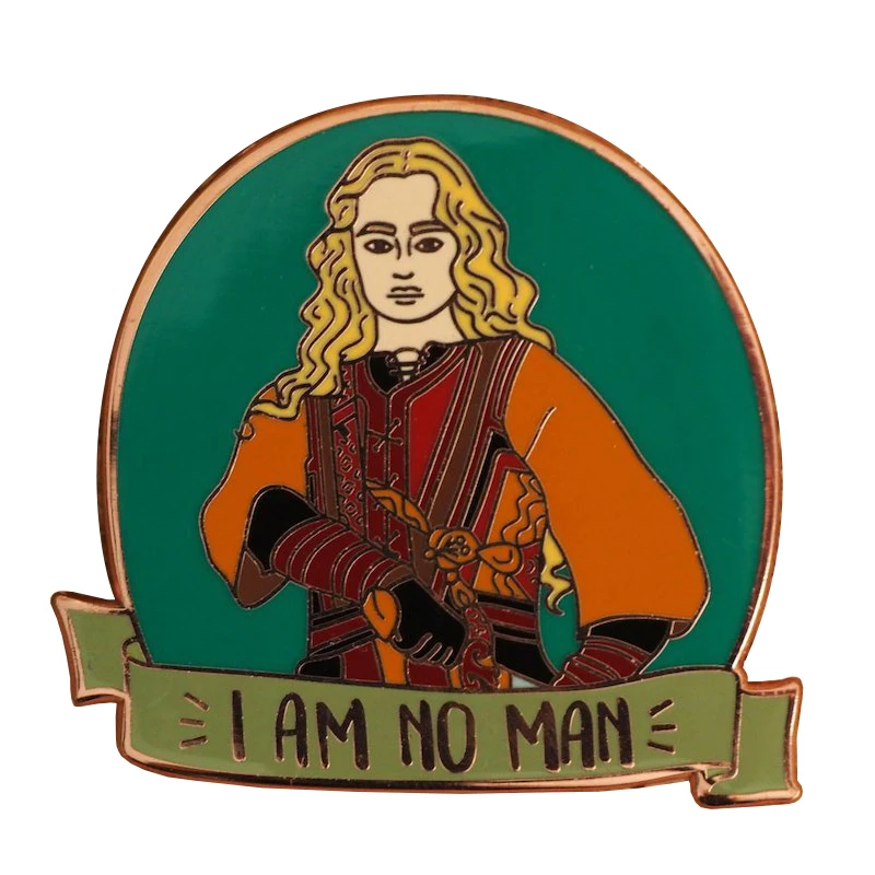 

I Am No Man Pin for Eowyn and the Witch King from The Return of the King