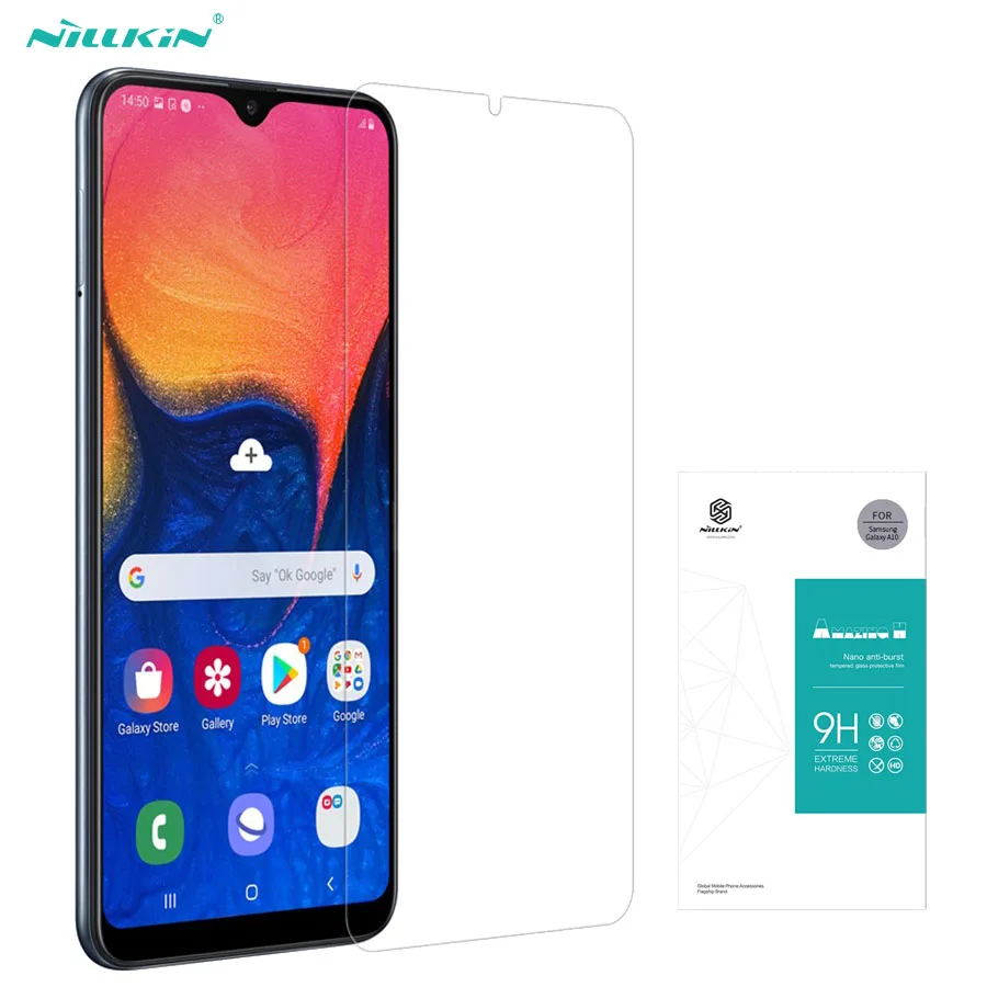 Для samsung Galaxy A10 Защитная пленка для экрана из закаленного стекла Nillkin Amazing H 0,33 мм анти-Защитное стекло для samsung A10