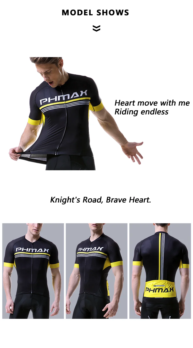 PHMAX летняя MTB велосипедная одежда Ropa Bicicleta Maillot Ciclismo велосипедная Одежда для велоспорта Pro Велоспорт Джерси