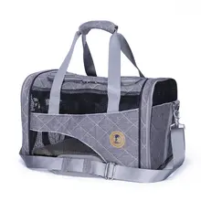 Lovoyager LVC1707 Pet Автомобильная дорожная сумка-переноска Складная портативная дышащая сетка хлопковые товары для котов оригинальные продажи