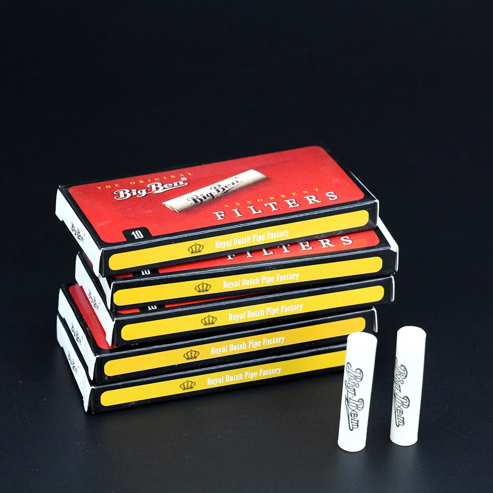 New 50 Pieces BigBen 9mm Filters Best Activated Carbon Smoking Filter