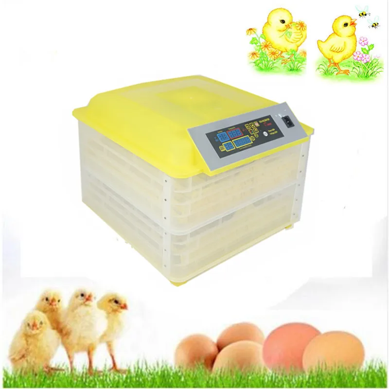 

96 eggs digital temperature control brooder farm industrial best price quail chicken egg incubator