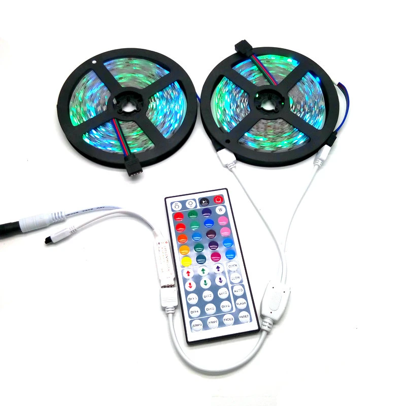 Tiras de Led smd 5050 rgb 600led flexível Geração de Energia : Mudar
