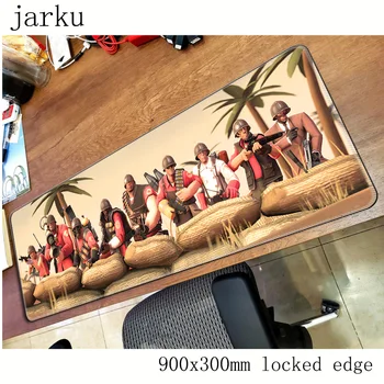 

team fortress mousepad gamer 900x300X3MM gaming mouse pad Professional notebook pc accessories laptop padmouse ergonomic mat