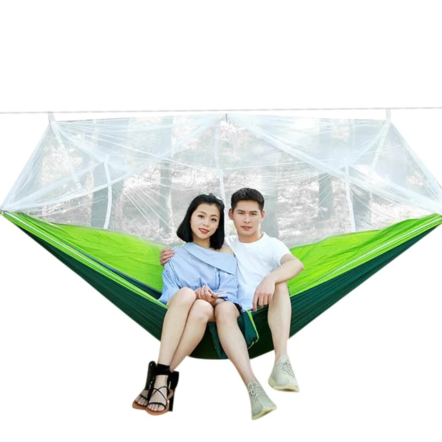 Best Offers High Quality Ultralight Outdoor Camping Hunting Mosquito Net Hammock Portable 2 Person Garden Hanging Bed Tent shop XR-H