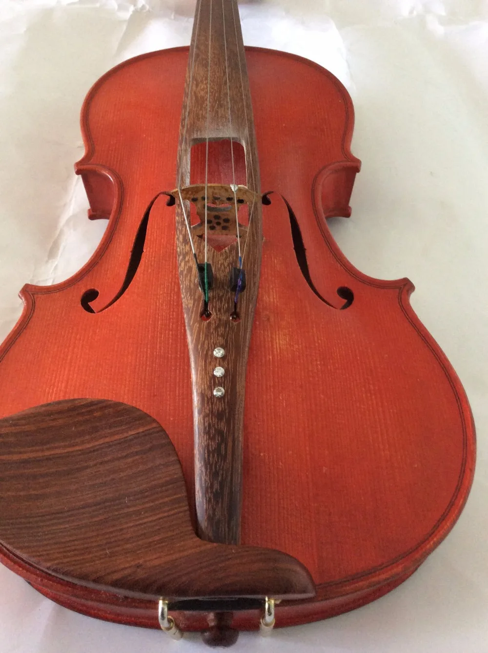 4/4 violin flamed maple back old spruce top special fingerboard baroque